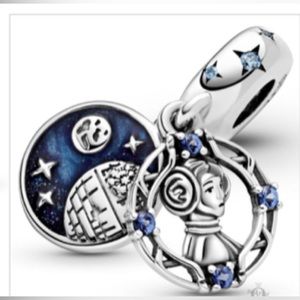 Pandora Star Wars Princess Leia Double Dangle Charm
